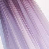 Unique A Line Ombre Purple Beading Prom Dresses with Lace up, Long Dance Dresses STK15603