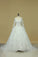 2024 V Neck Long Sleeves Wedding Dresses With Applique Organza PFS8HKTB