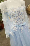 2022 A-Line Tulle Prom Dresses Lace Up With Appliques And Bow Knot With Shawl Cheap Price PXJEHS14