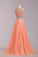2024 Two Pieces Bateau Beaded Bodice A Line/Princess Prom Dress Pick Up Tulle Skirt PMMHL3ZN