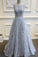 A-Line Appliques Sexy A-Line Long Cheap Prom Dresses Evening Dress Formal Women Dresses