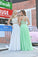 2024 Scoop Prom Dresses A Line Beaded Bodice PY9EQ3ZC