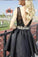 Black Lace Deep V-neck Backless Beading Short Homecoming Cocktail Dress