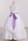 2024 New Arrival A Line Flower Girl Dresses Scoop P8EHL1LC