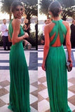 2022 Sexy Open Back Scoop Chiffon With Ruffles A P4L4MBLR
