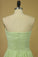 2024 Sweetheart Ruched Bodice Bridesmaid Dress A Line PBEHGJ14