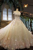 2024 Gorgeous Wedding Dresses Lace Up Off The Shoulder With Appliques And P8G4PRKN
