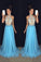 2024 Two Pieces Prom Dresses A-Line Chiffon With Beaded Bodice PZP2BR9X