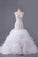 2024 Sweetheart Wedding Dresses Mermaid Organza With Beads P1C3KKMZ