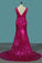 2024 Scoop Mermaid Prom Dresses Sequins With PSCR1FJ2