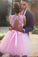 2024 Straps Homecoming Dresses A Line Tulle P4NZE4MF