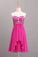 2024 Splendid A Line Short/Mini Homecoming Dresses Beaded Bodice With Layered PB9KP6G1