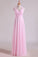 2022 V-Neck Bridesmaid Dresses A-Line Floor-Length PAS8LX4S