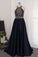 2024 Sexy Open Back Prom Dresses Scoop Satin With P715PKB9