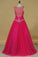 2024 Scoop Tulle With Beads And Ruffles Quinceanera Dresses PBBFZCCM