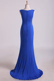 2024 Simple Scoop Mermaid Prom Dresses/Evening Dresses PAH8FRFN