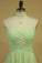 2024 Sweetheart Ruched Bodice Bridesmaid Dress A Line PBEHGJ14