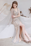 Fabulous Scoop Prom Dress shawl Evening Dress