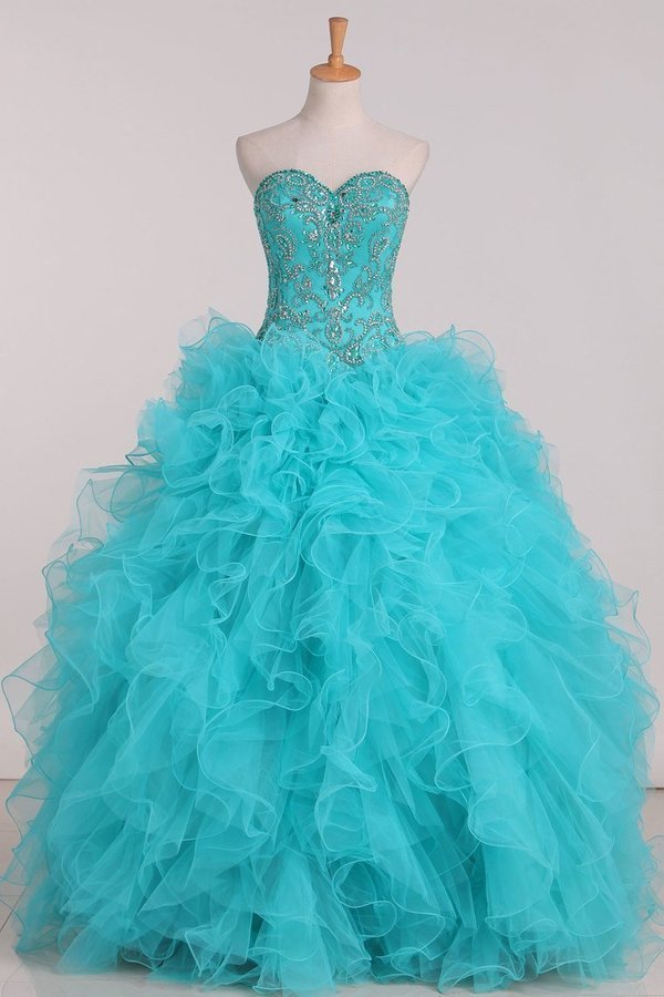 2024 Sweetheart Ball Gown Quinceanera Dresses With PNZCDZ7Z