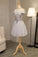 2024 Tulle Boat Neck Homecoming Dresses A Line PE5N5XFF
