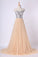2024 Sweetheart A Line Sweep Train Prom Dresses Tulle PL5SZGRY