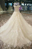 2024 Excellent New Arrival Off The Shoulder A Line With Crystals PM972AQG