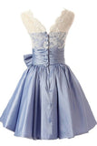 2024 Scoop With Applique And Bow Knot Taffeta A P9YH24G7
