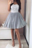 2024 Tulle & Lace Homecoming Dresses PFCTMZKQ