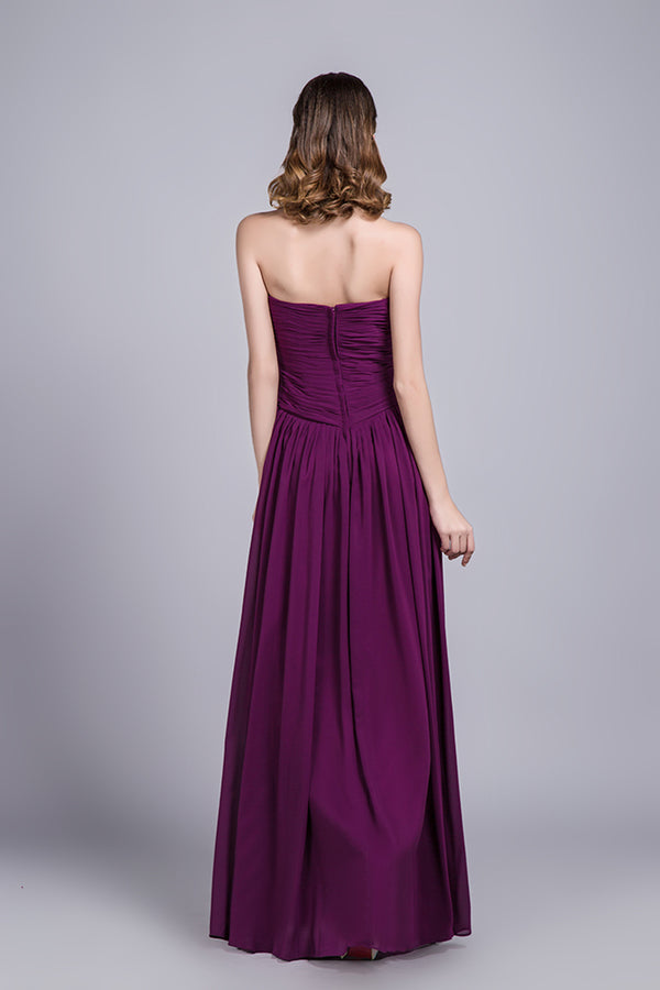 Affordable Bridesmaid Dresses/Prom Dresses A-Line Sweetheart Floor-Length P53NYCHB