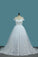 2024 Tulle A Line Off The Shoulder Wedding Dresses With PB6A45Z7