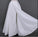 A Line Two Piece Lace White Prom Dresses High Slit Long Cheap Evening Dresses