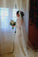 Elegant See Through Long Sleeve Lace Wedding Dresses Mermaid Wedding Dress with Slit