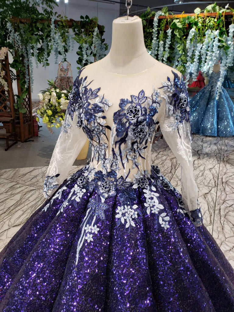 Amazing Sparkly Ball Gowns Princess Prom Dresses Quinceanera Dresses