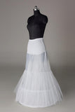 Women Nylon/Tulle Netting Floor Length 2 Tiers Petticoats
