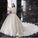 Princess Half Sleeve Ball Gown Wedding Dresses Appliques V Neck Bridal Dresses