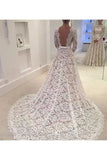 2024 Soft Lace Prom Dresses A-Line Long PEXKC3BK