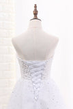 2024 A Line Sweetheart Tulle Beaded Bodice Homecoming PSMLEM19