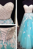 2024 Sweetheart Prom Dresses A-Line Floor-Length PJHBSZBX
