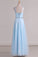 2024 Tulle Straps Bridesmaid Dresses A Line With Ruffles And Beads P64CNTEH