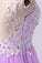 2024 Short/Mini Prom Dress A Line Tulle Skirt With Embellished P9KY8K6N