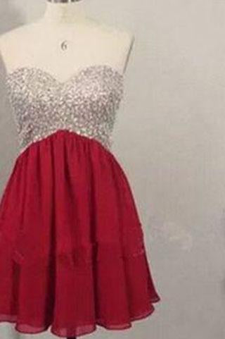 Chiffon Backless Short Prom Dress Open Back Sweet 16 Dress Homecoming Dresses