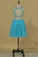 2024 Two Pieces A Line Short/Mini Homecoming Dresses Scoop Tulle P43CRQG7