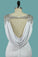 2022 Sexy Open Back Mermaid Wedding Dresses Scoop PDEL46Z2