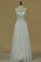 2024 Scoop Prom Dresses A Line Chiffon PCCCH925