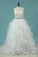 2024 Sweetheart A Line Tulle Wedding Dresses PLFPQ2YC