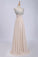 2022 Prom Dresses/Cheap Prom Dresses/ Bust Pleated Bodice With Chiffon Skirt Floor Length P3CRZXH5