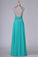 2024 Sexy Open Back High Neck With Beads And Ruffles Prom Dresses A PQ6X3HHX