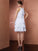 A-Line/Princess Scoop Sleeveless Beading Short Chiffon Homecoming Dresses TPP0008482
