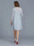 A-Line/Princess Scoop Ruffles Chiffon Knee-Length Sleeveless Mother of the Bride Dresses TPP0007224