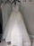 A-Line/Princess Tulle Sweep/Brush Train Sleeveless V-neck Dresses TPP0001425